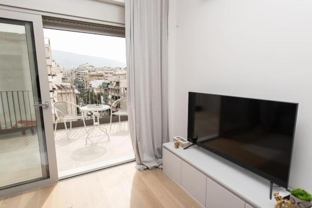 Brand-New Flat With A City View Атина Екстериор снимка